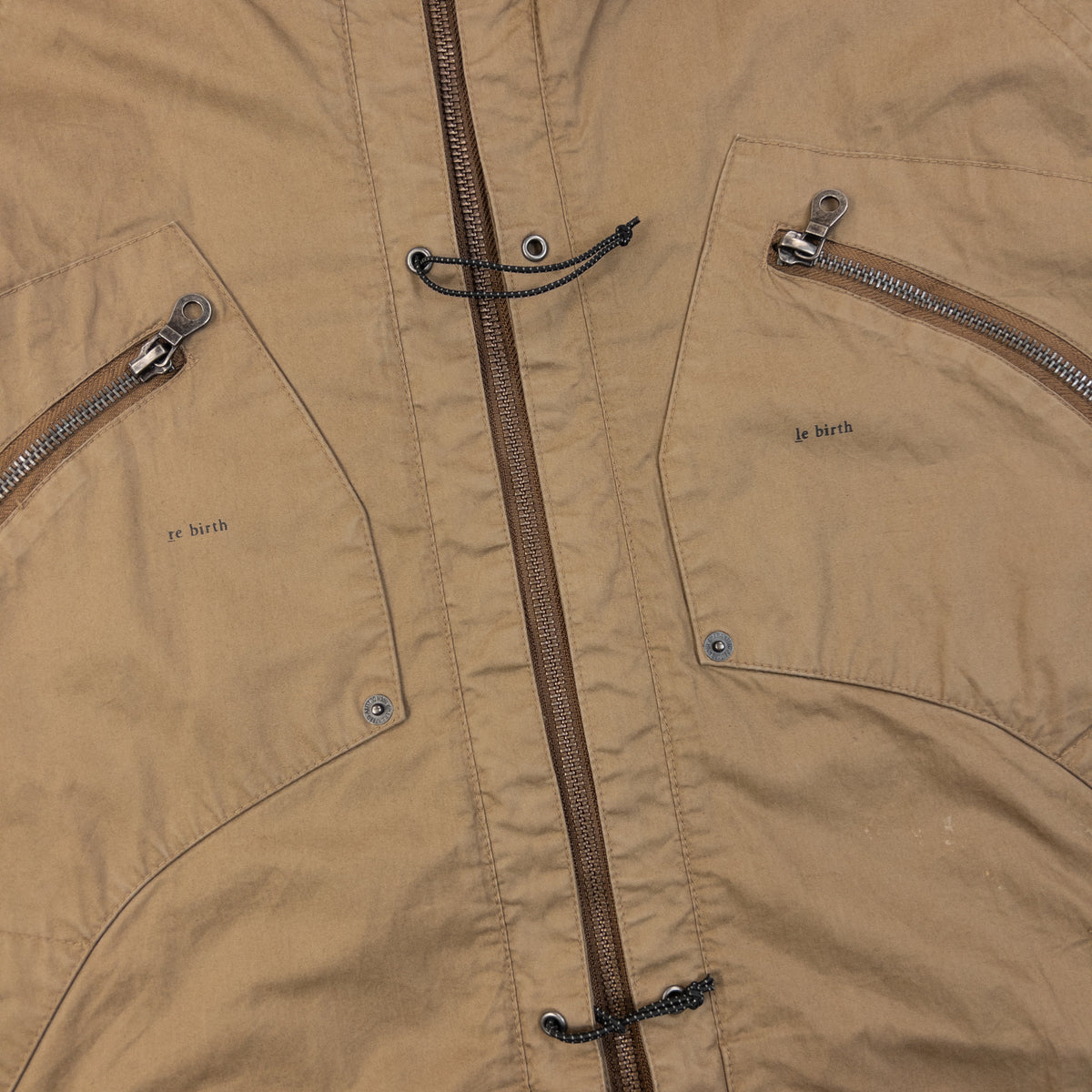 Vintage 2000s PPFM Re Birth Le Birth Zip Up Jacket Size M