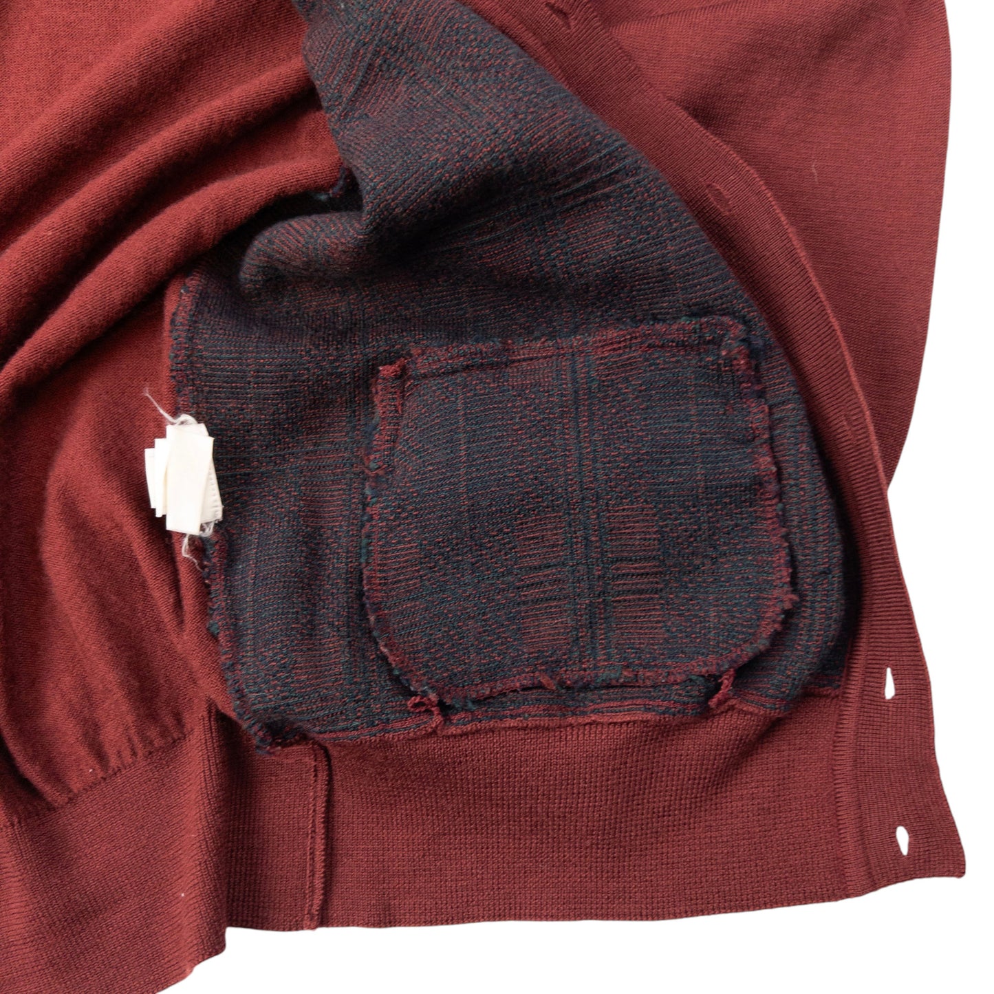 Vintage YSL Yves Saint Laurent Tartan Cardigan Size S