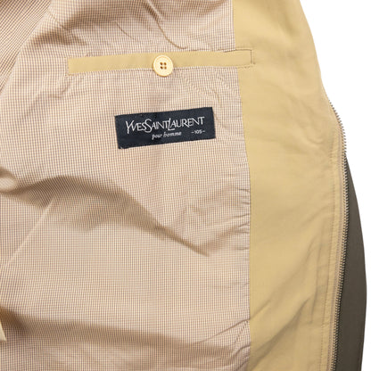 Vintage YSL Yves Saint Laurent Harrington Jacket Size XL