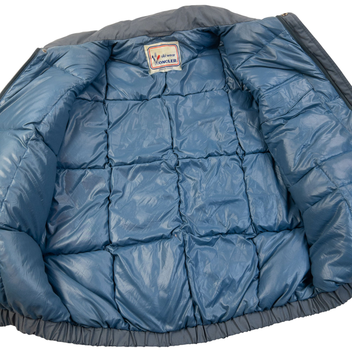 Vintage 90s Moncler Zip Up Padded Jacket Size L