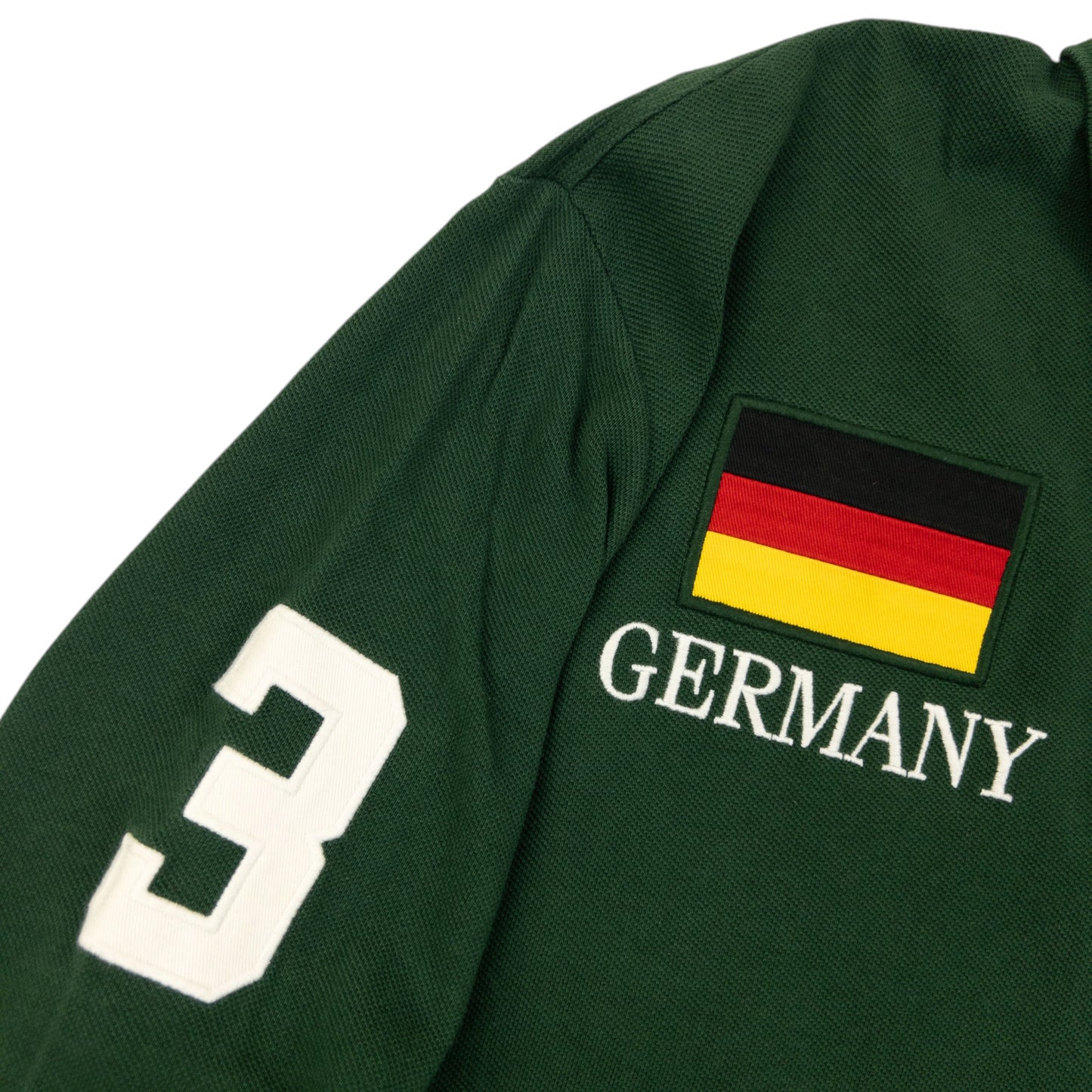 Vintage 90s Polo Ralph Lauren Germany Long Sleeve Polo Shirt Size L