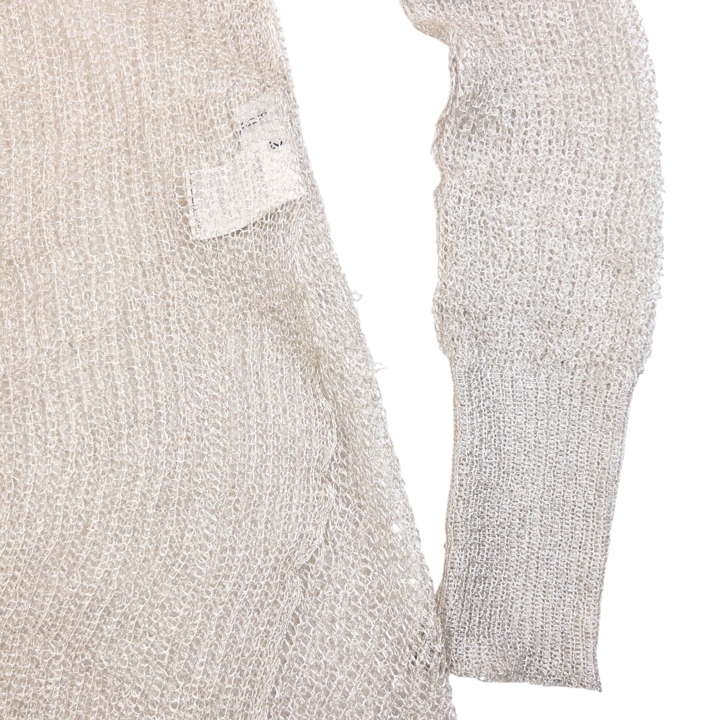 Vintage 2000s Yohji Yamamoto Loose Knit Dress Womens Size L