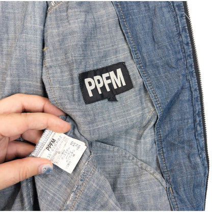 Vintage 2000s PPFM Lightweight Denim Jacket Size S