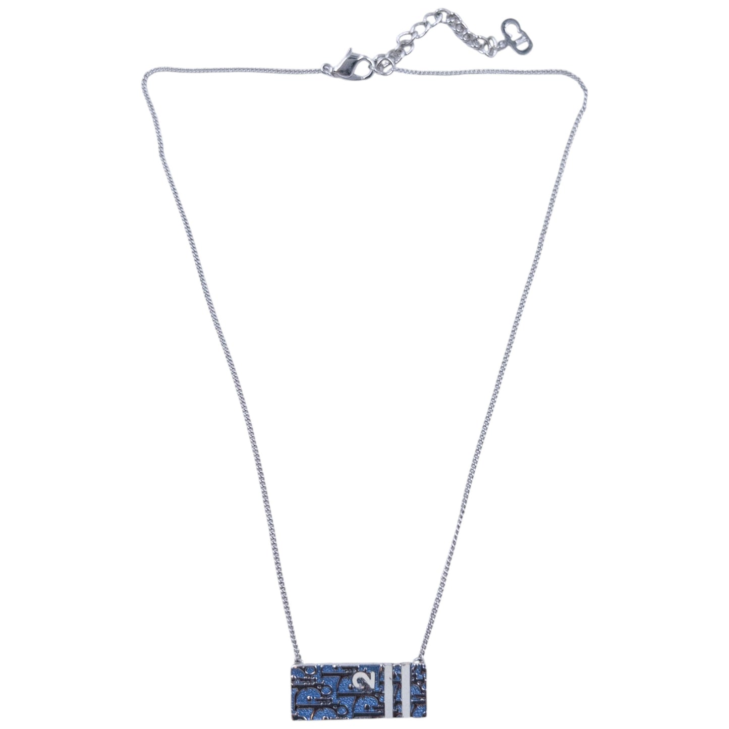 Vintage 2000s Dior By John Galliano Monogram Number Necklace