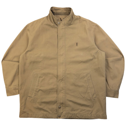 Vintage 90s YSL Yves Saint Laurent Harrington Jacket Size M