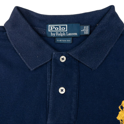 Vintage Polo Ralph Lauren Scotland Black Watch Polo Shirt Size L