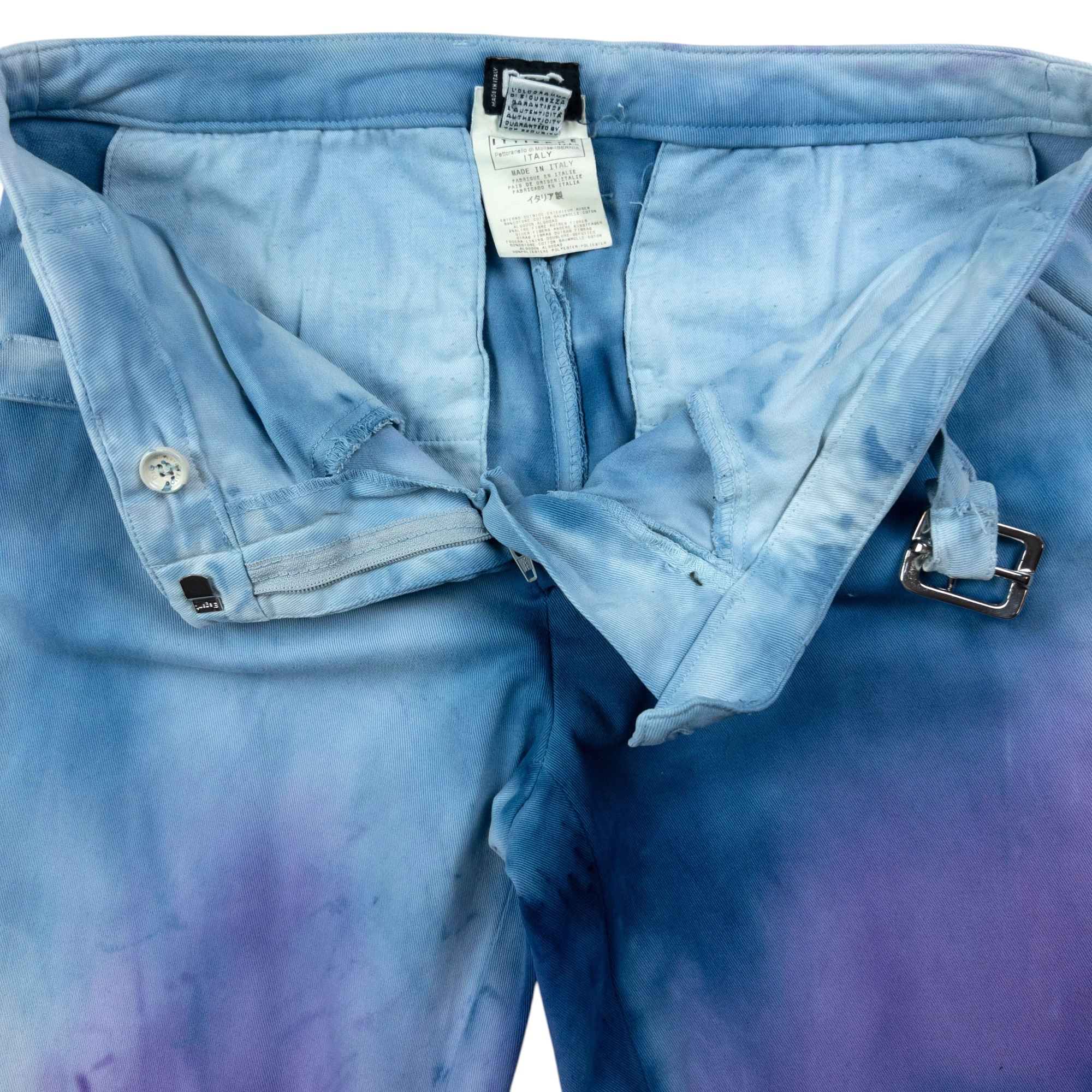 Vintage Dolce & Gabbana Dyed Trousers Womens Size W28