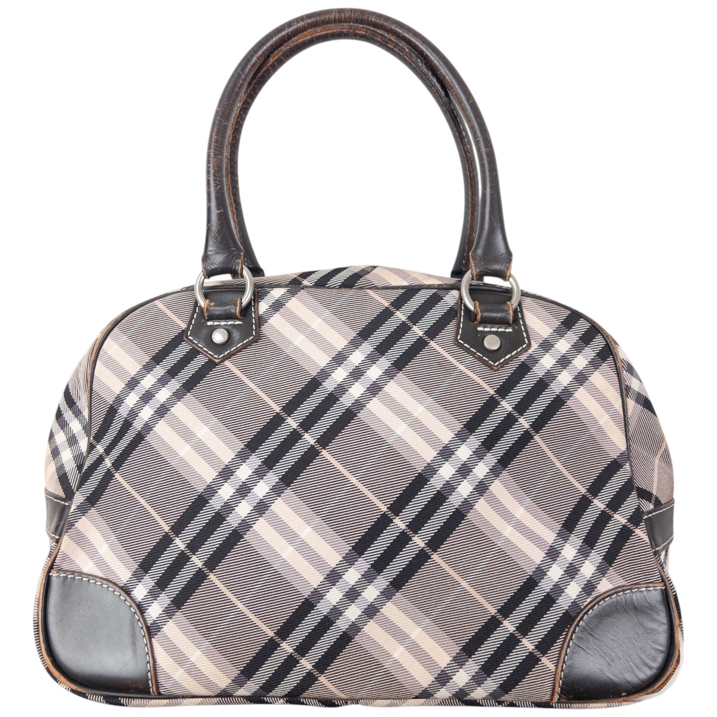 Vintage 2000s Burberry Blue Label Nova Check Handbag