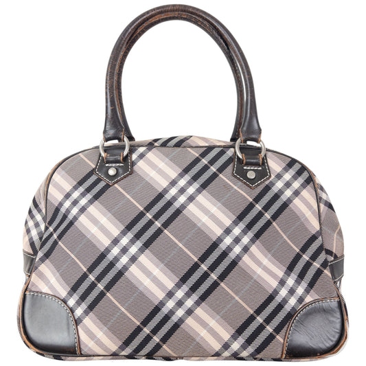 Vintage 2000s Burberry Blue Label Nova Check Handbag