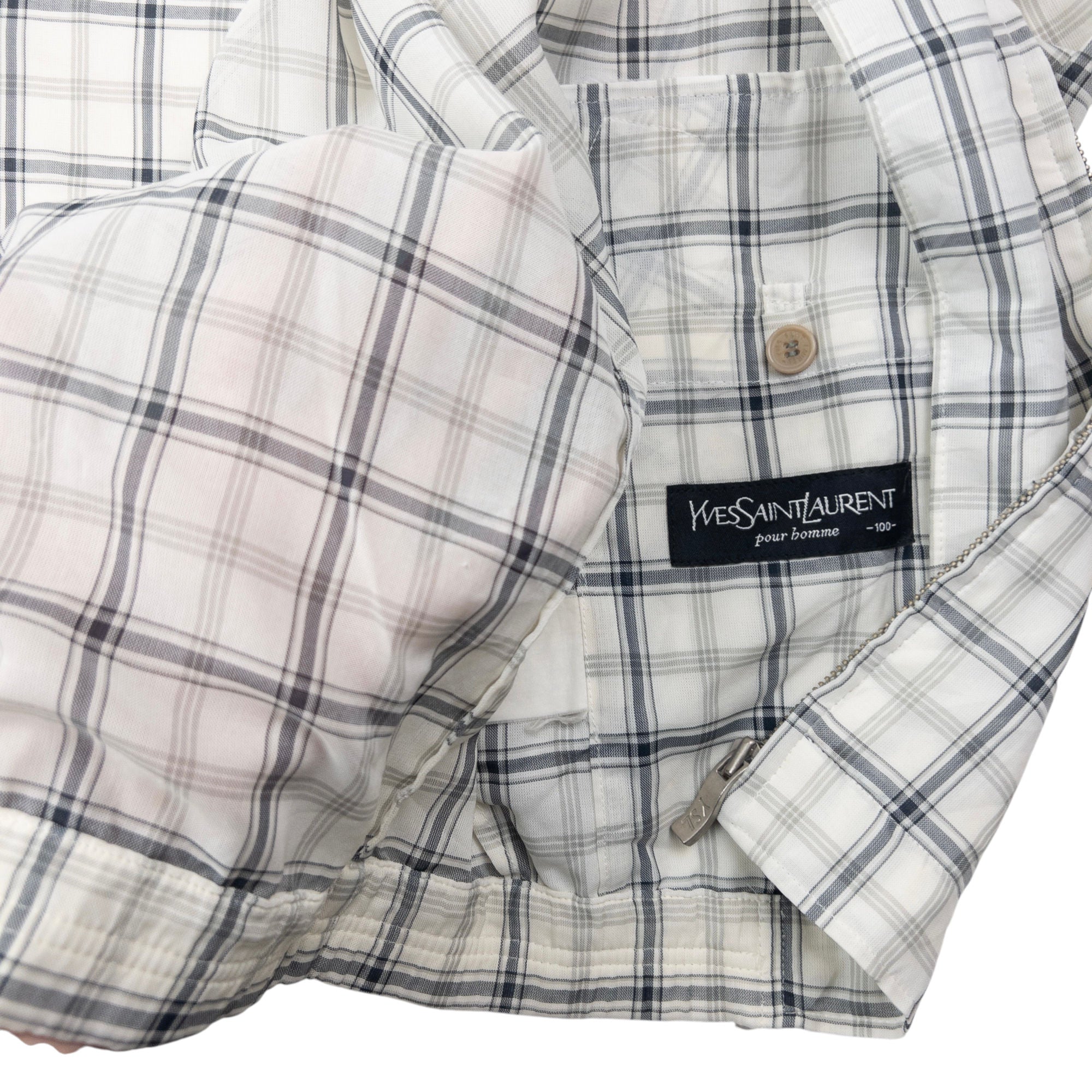 Vintage YSL Yves Saint Laurent Harrington Jacket Size S