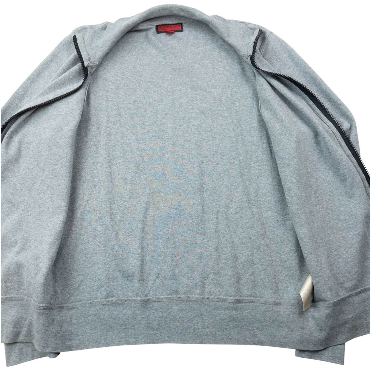 Vintage 2000s Burberry Zip Up Sweatshirt Size M