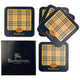 Vintage 90s Burberry Nova Check Coasters