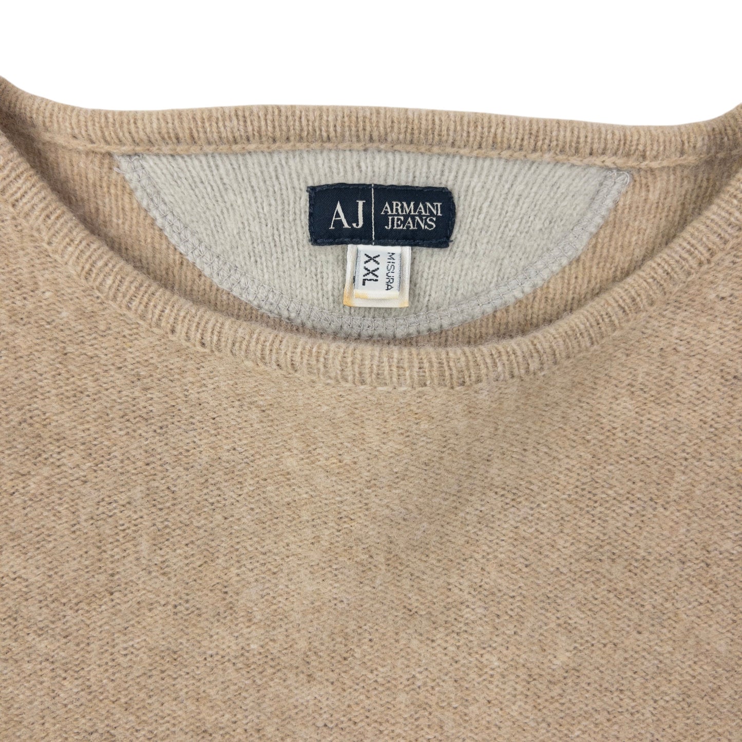 Vintage 2000s Armani Jeans Wool Jumper Size M