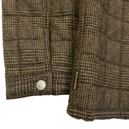 Vintage 2000s Armani Jeans Quilted Wool Jacket Size M