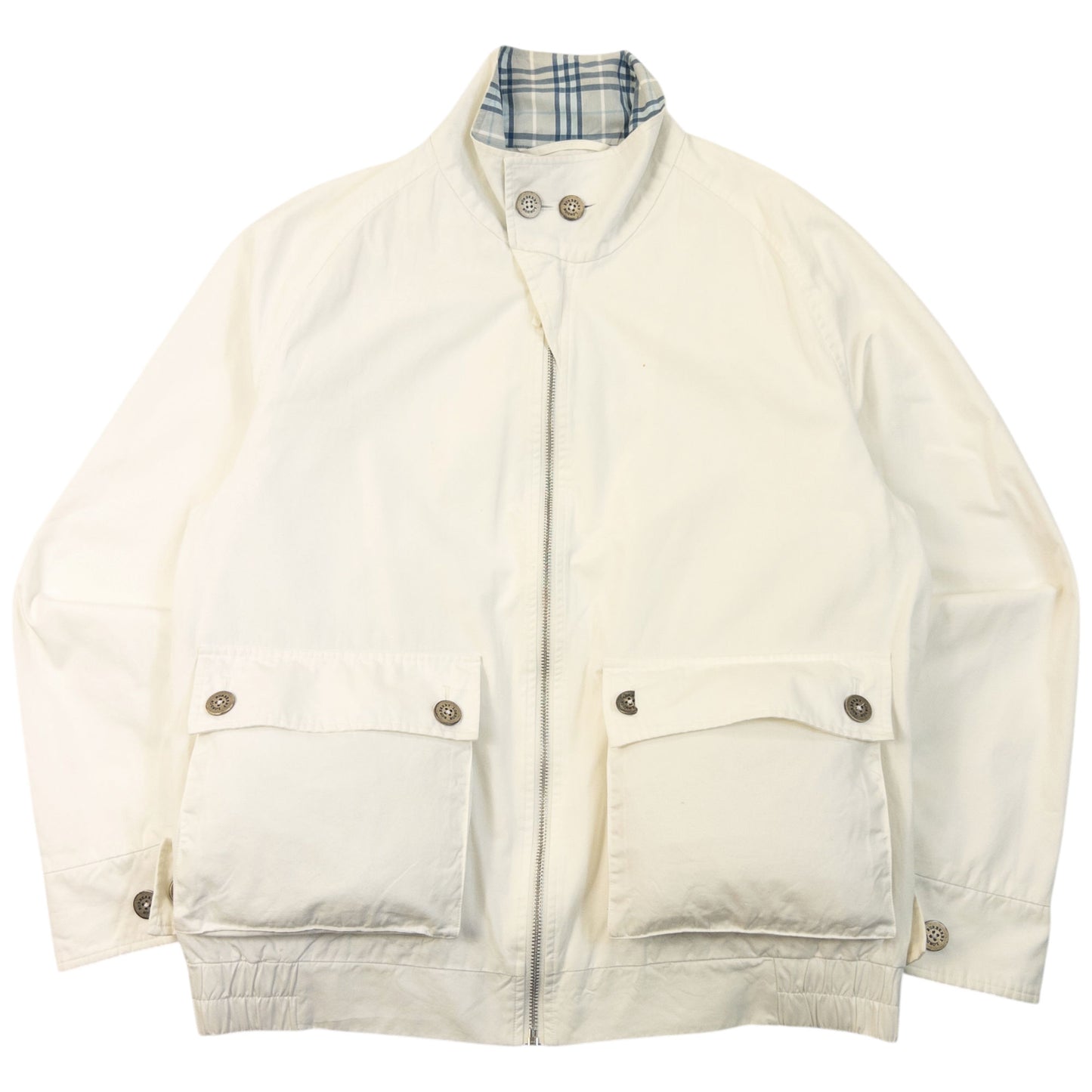 Vintage 2000s Burberry Zip Up Jacket Size M