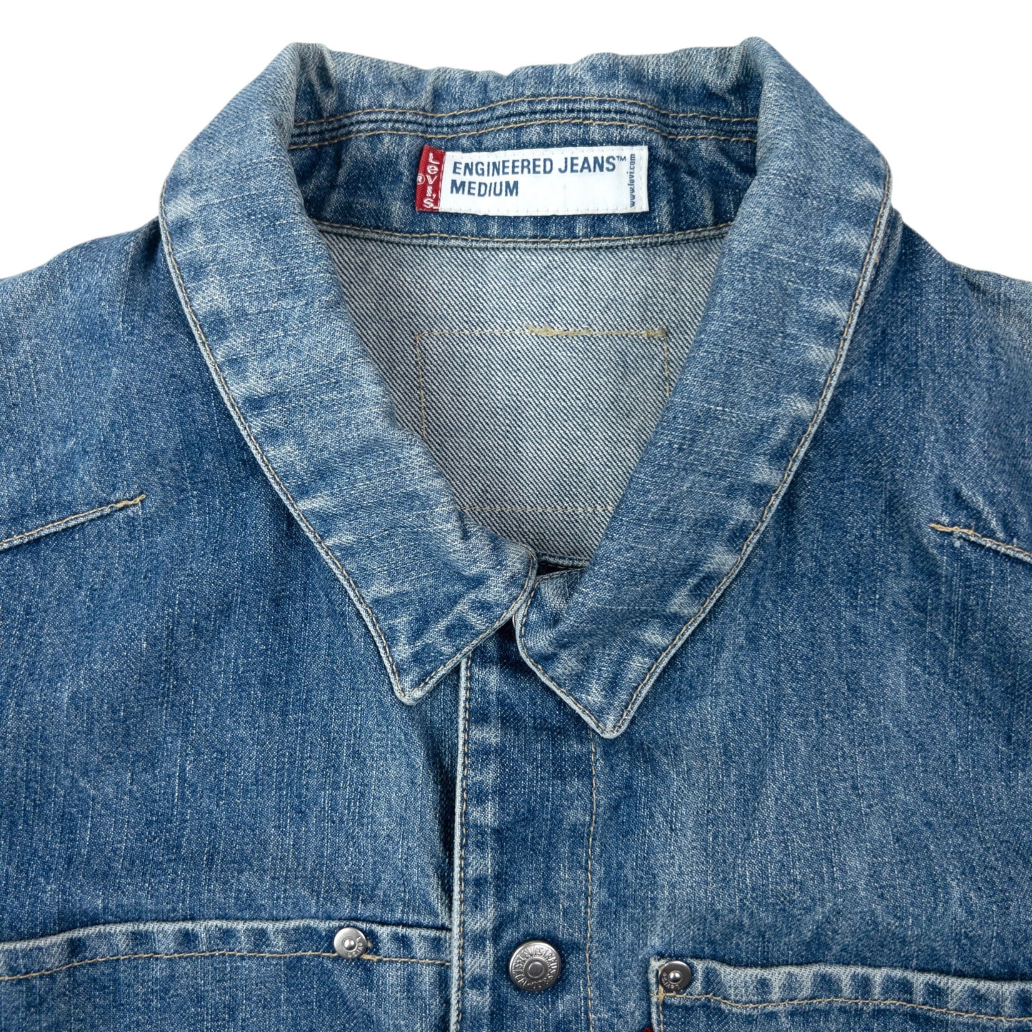 Vintage 2000s Levi's Engineered Garments Denim Jacket Size XS