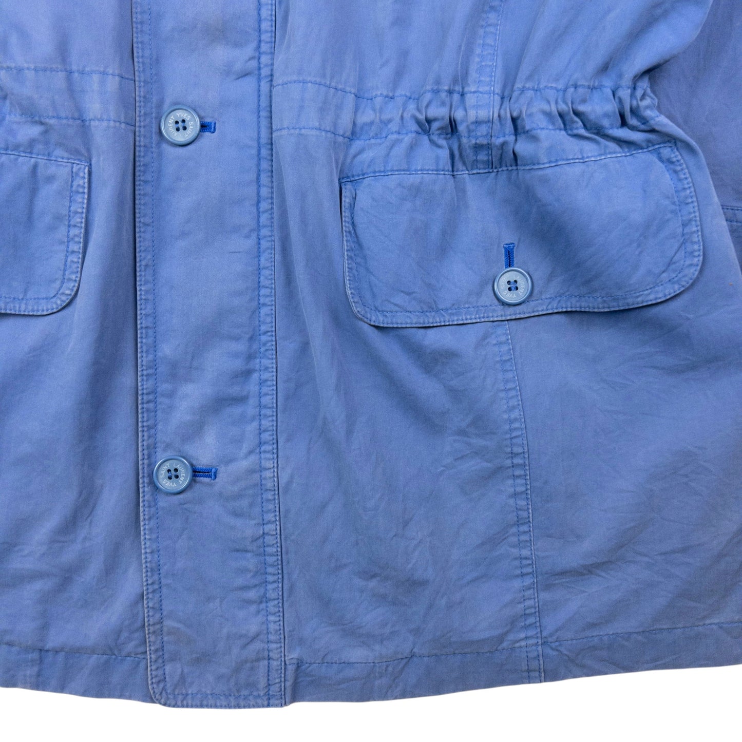 Vintage YSL Yves Saint Laurent Zip Up Jacket Size M