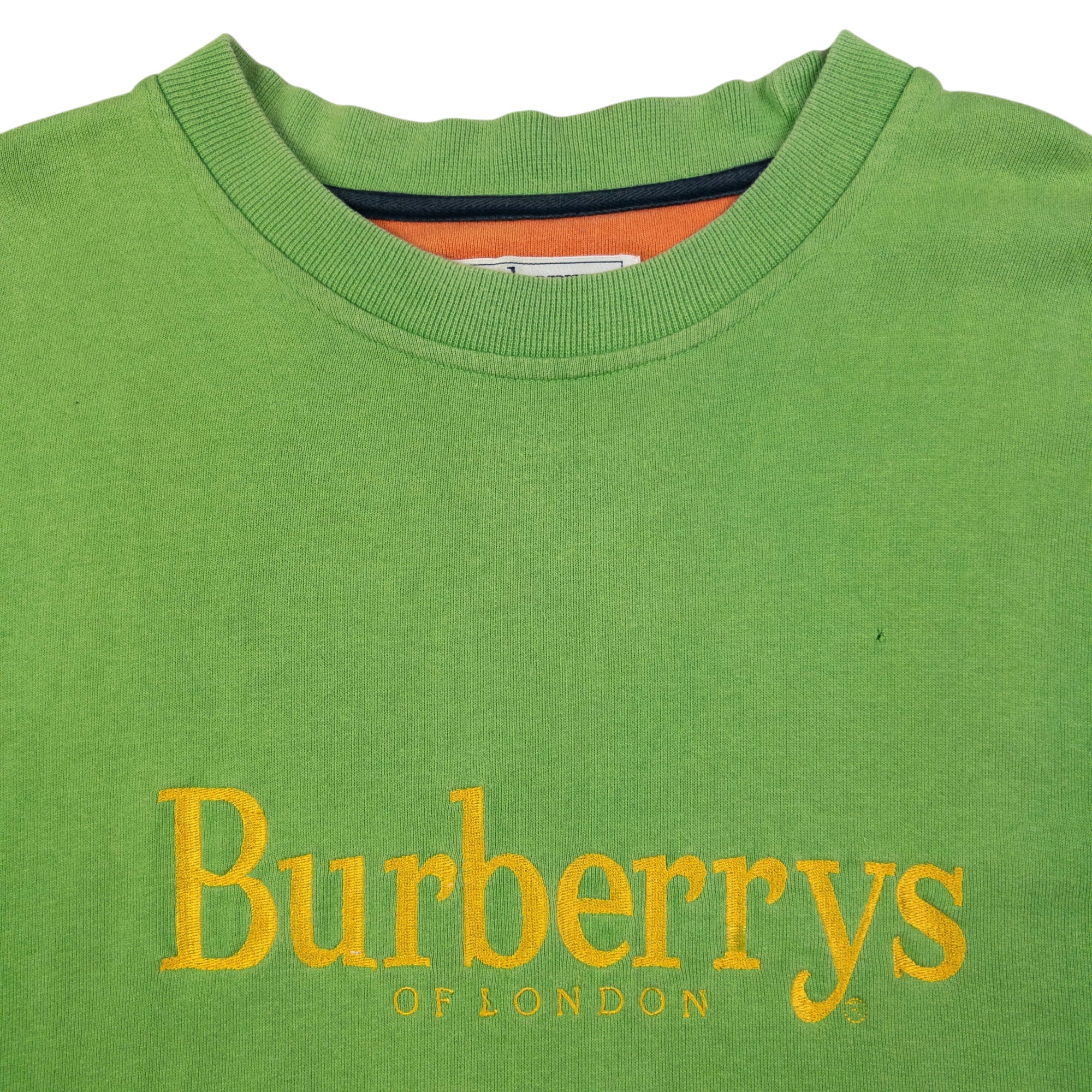 Vintage Burberry Embroidered Sweatshirt Size L