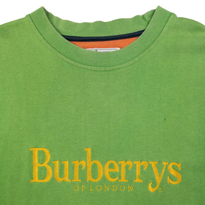 Vintage Burberry Embroidered Sweatshirt Size L