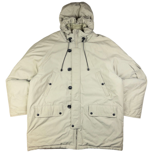 Vintage YSL Yves Saint Laurent Padded Zip Up Jacket Size XL