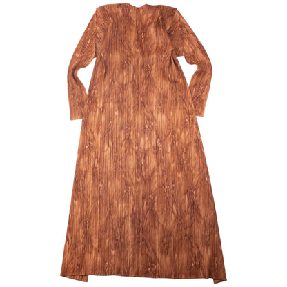 Vintage 80s Pleats Please By Issey Miyake Pleated Longline Wrap Cardigan Womens Size S