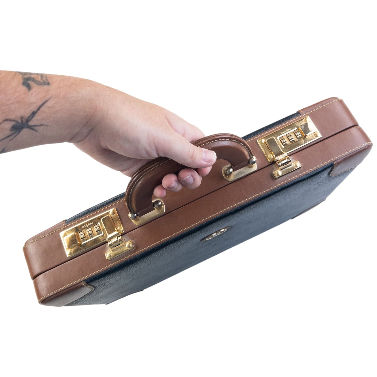 Vintage 80s Gucci Leather Briefcase