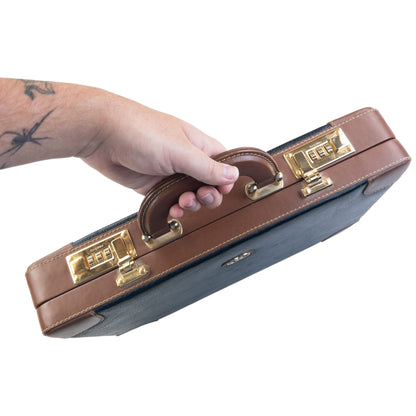Vintage 80s Gucci Leather Briefcase