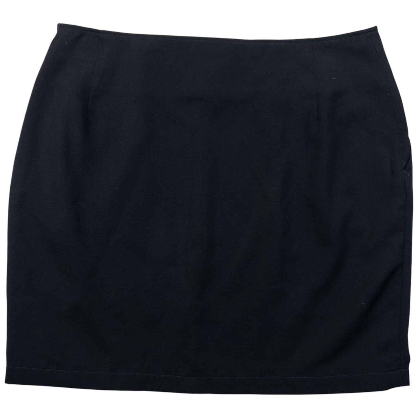 Vintage 2000s Yohji Yamamoto Wool Mini Skirt Size W27