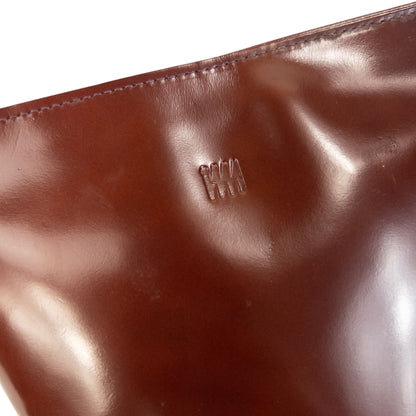 Vintage 2000s Issey Miyake Leather Crossbody Bag