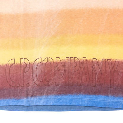 Vintage 80s CP Company Striped T Shirt Size XS