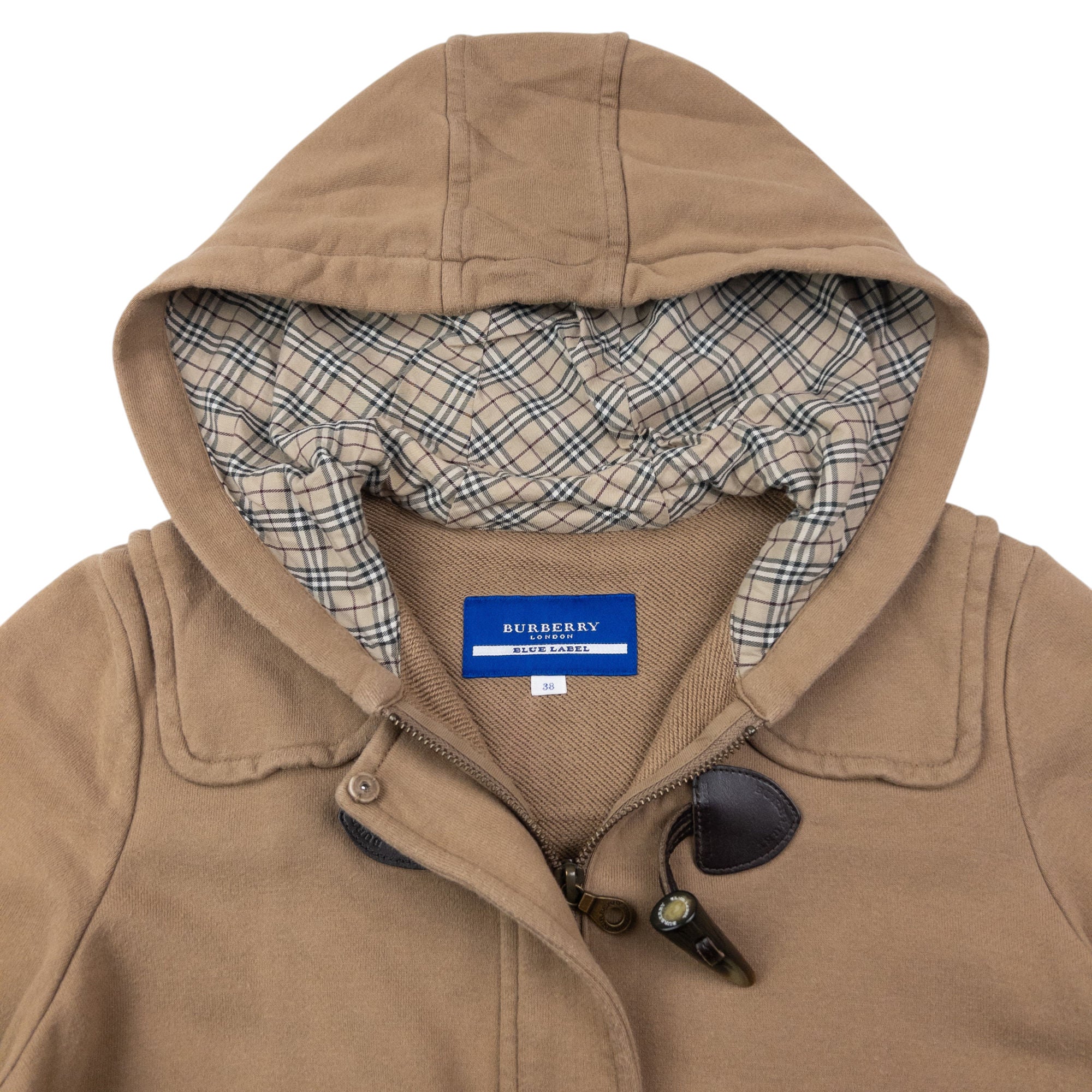 Vintage 2000s Burberry Blue Label Duffel Jacket Womens Size M