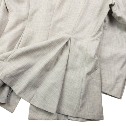 Vintage 90s Issey Miyake Pleated Jacket & Skirt Suit Set Womens Size M