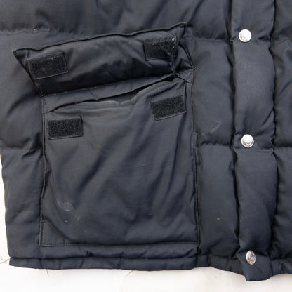 Vintage 90s Armani Jeans Zip Up Puffer Jacket Size XL