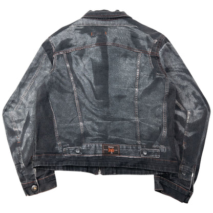 Vintage 1998 Jean Paul Gaultier Trompe-L’œil Denim Print Jacket Womens Size M