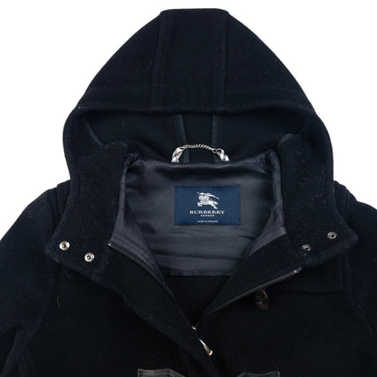 Vintage Burberry Wool Duffle Jacket Womens Size M