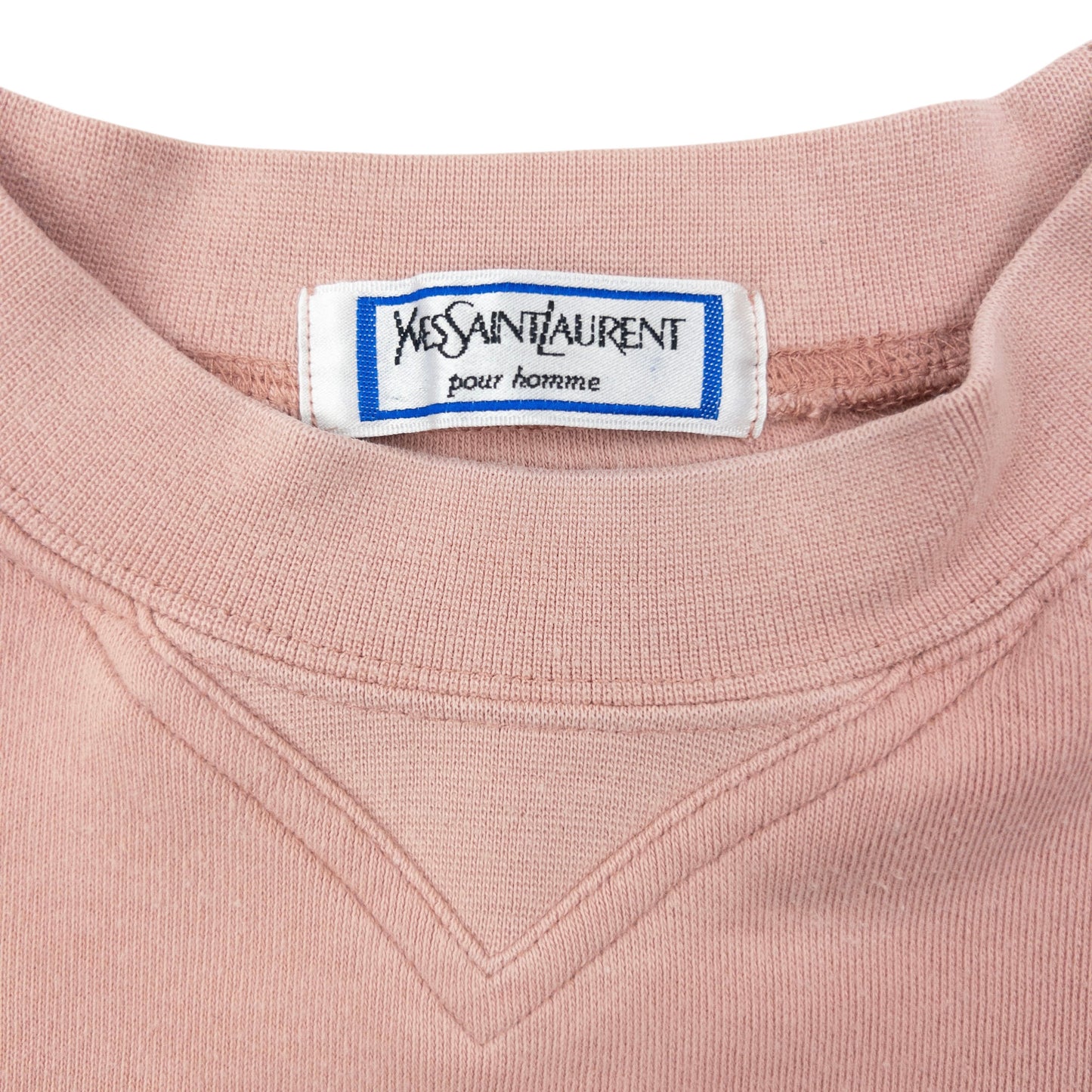 Vintage 80s YSL Yves Saint Laurent Embroidered Sweatshirt Size M