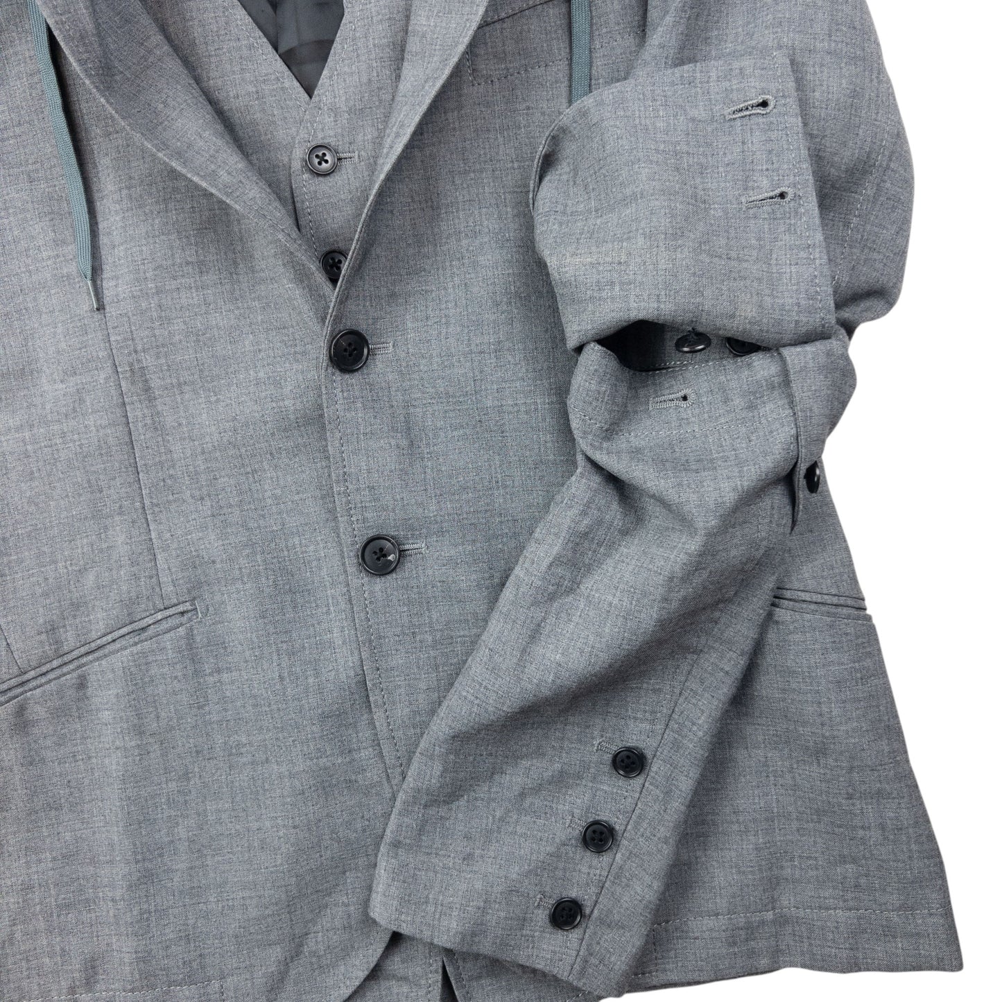 Vintage 2000s PPFM Layered Convertible Jacket Size S