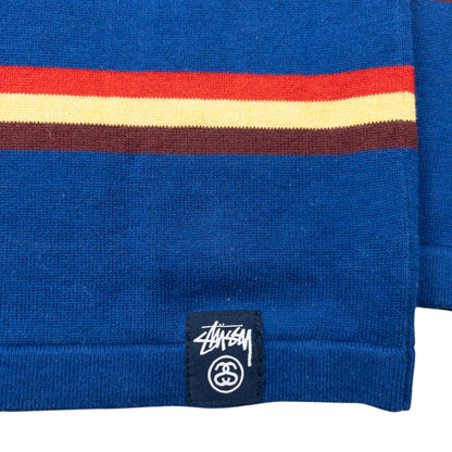 Vintage 2000s Stussy Striped Jumper Size M
