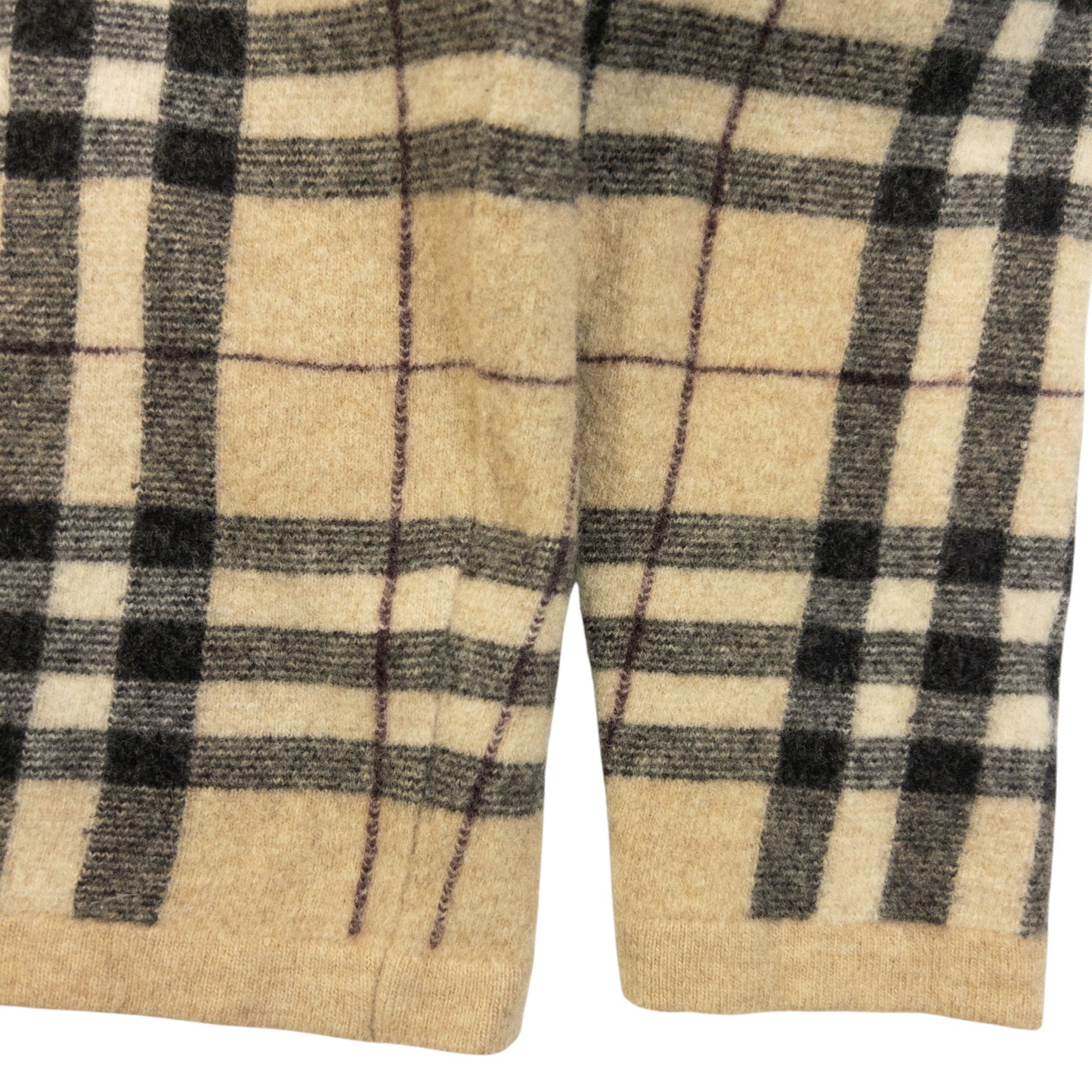 Vintage 2000s  Burberry Nova Check Wool Jumper Womens Size M