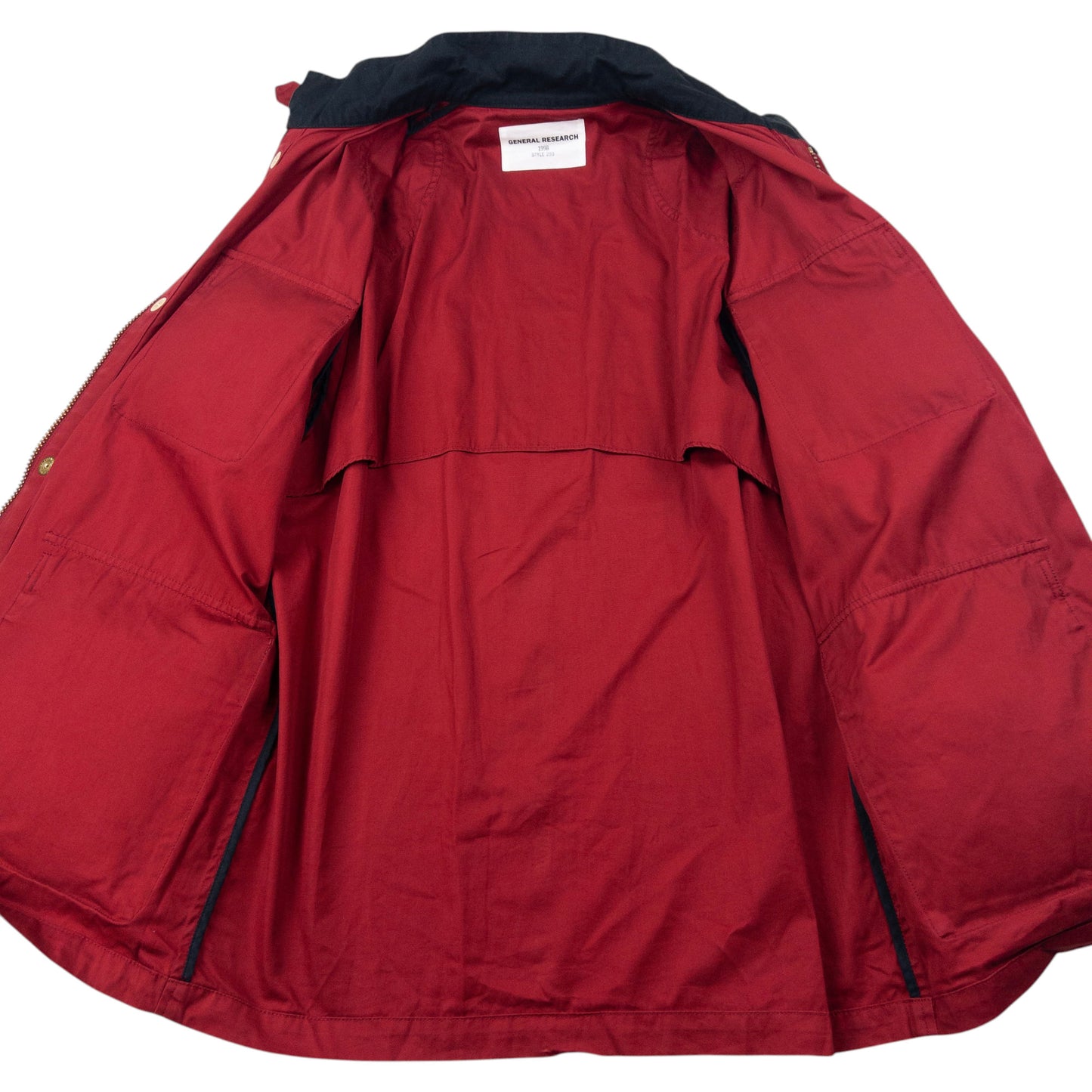 Vintage 1998 General Research Zip Up Cargo Jacket Size M