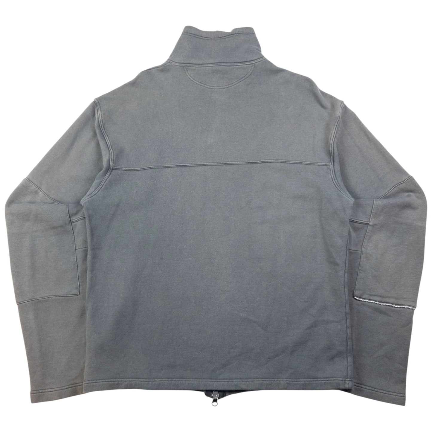 Vintage Armani Jeans Zip Up Sweatshirt Size M