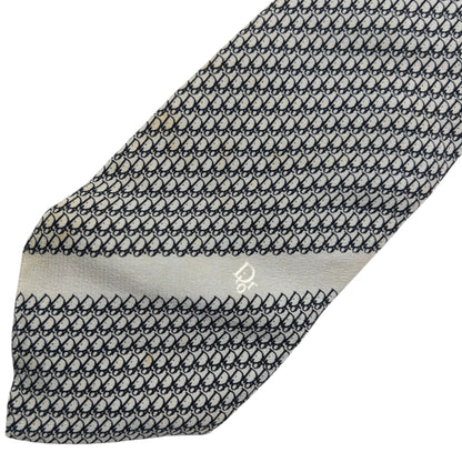 Vintage Dior Monsieur Monogram Silk Tie
