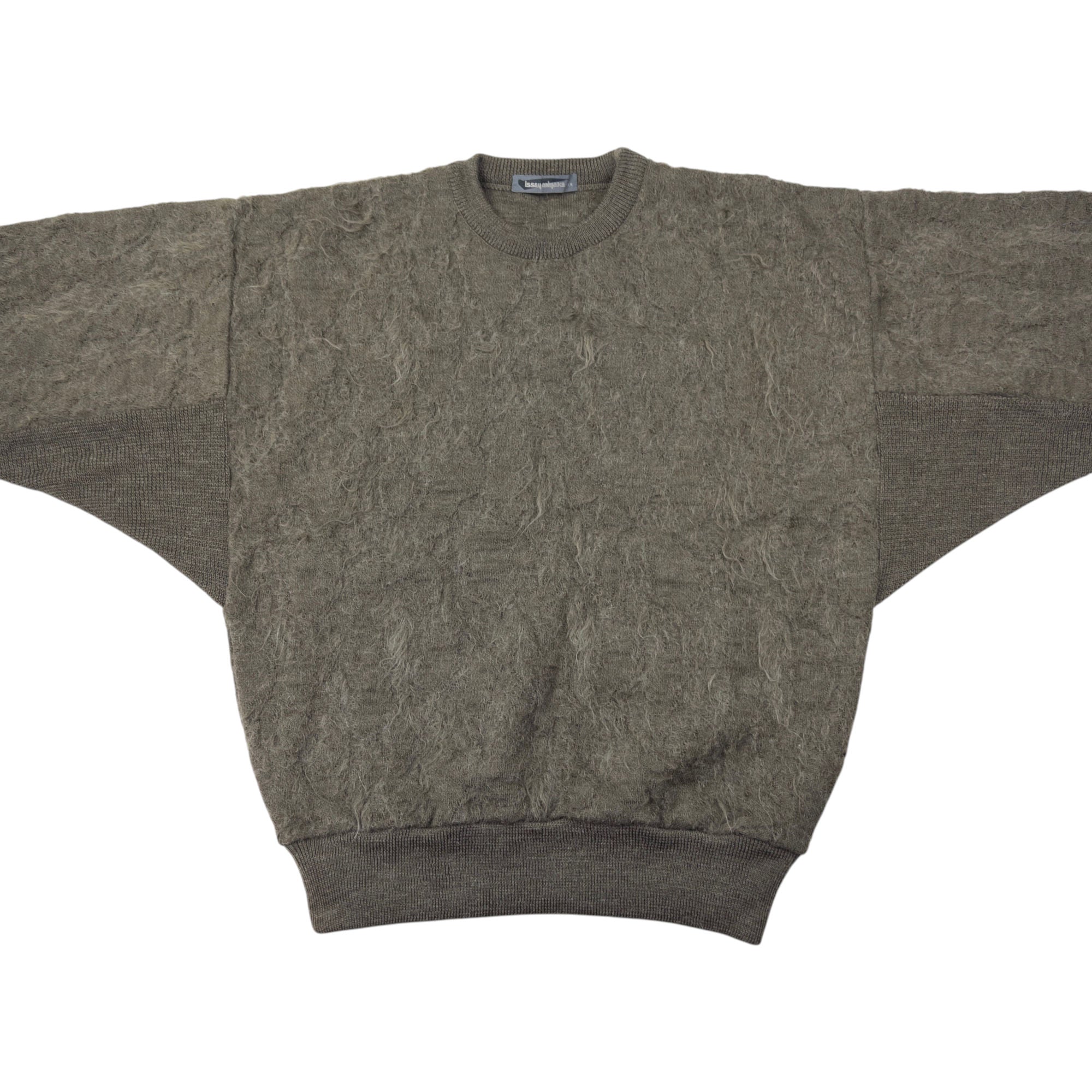 Vintage Issey Miyake Mohair Batwing Sleeve Jumper Size L