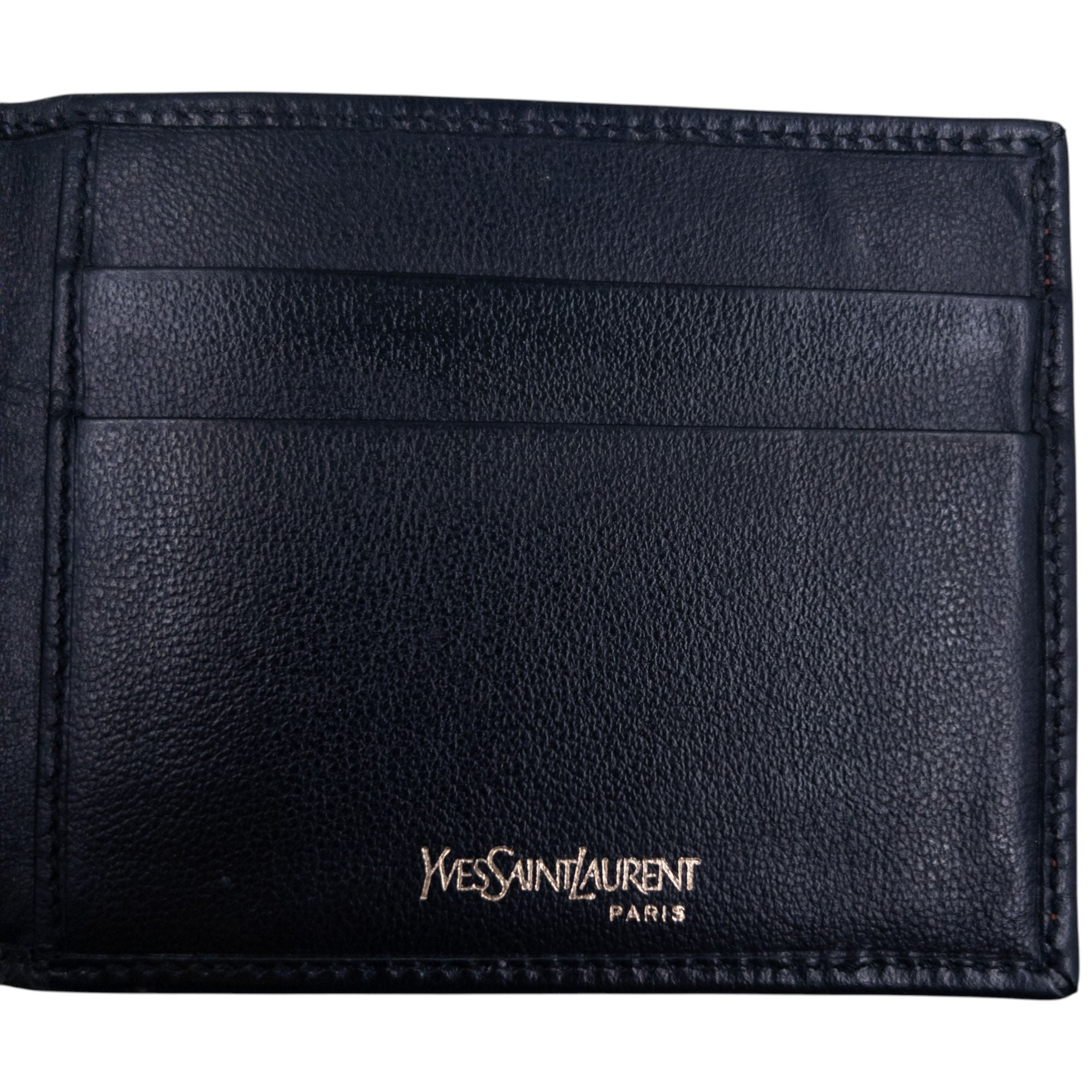 Vintage YSL Yves Saint Laurent Leather Card Holder