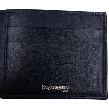 Vintage YSL Yves Saint Laurent Leather Card Holder