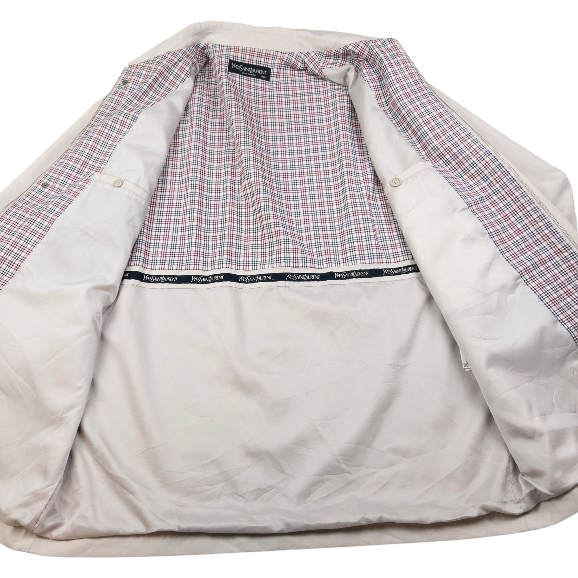 Vintage YSL Yves Saint Laurent Harrington Jacket Size L