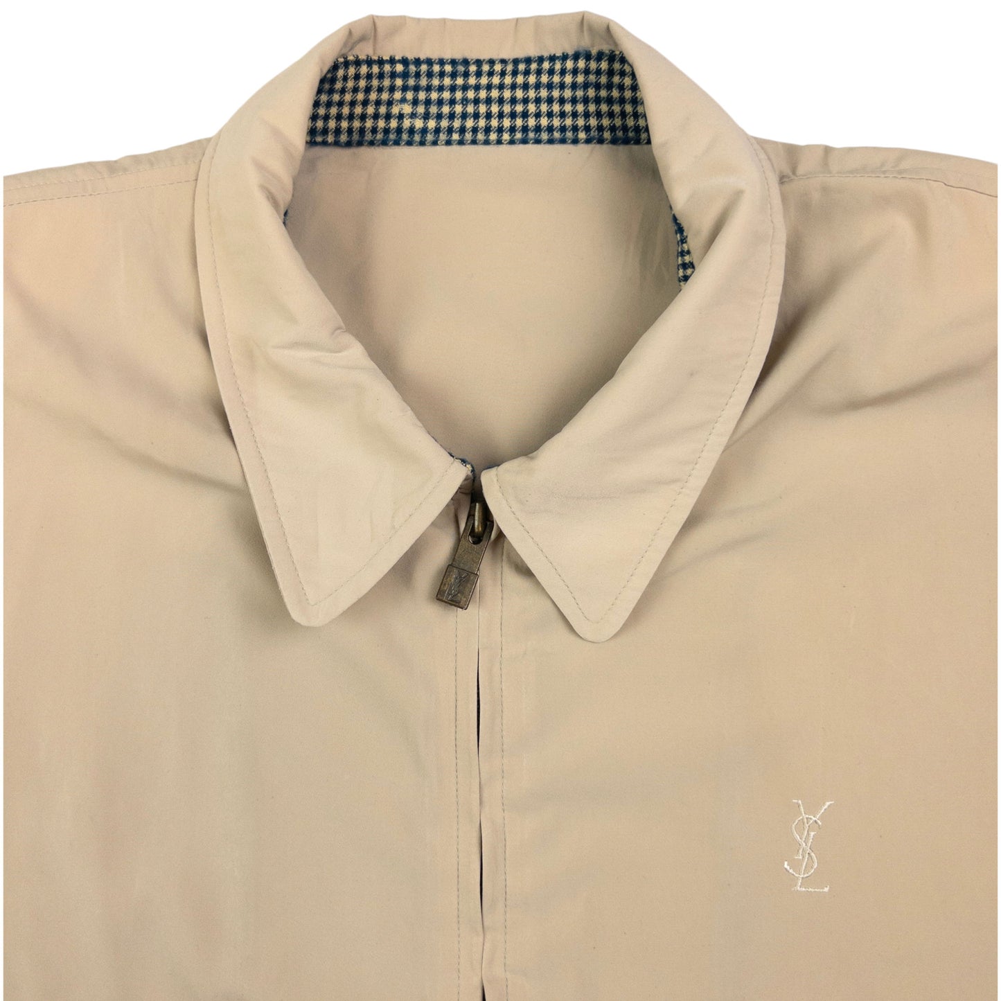 Vintage YSL Yves Saint Laurent Harrington Jacket Size L
