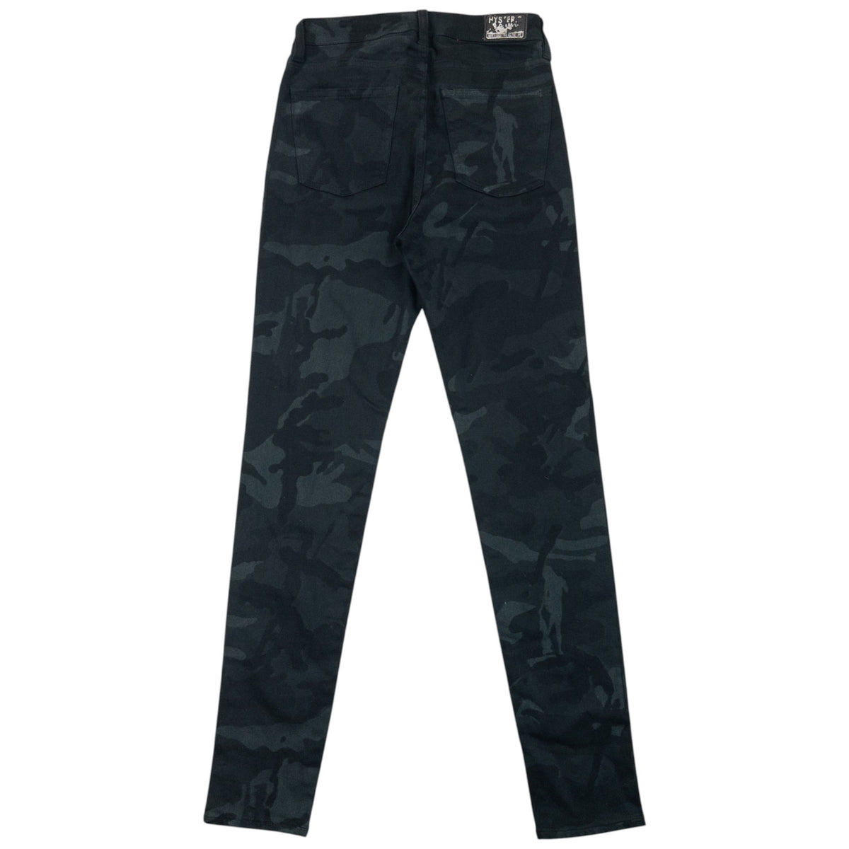 Vintage 2000s Hysteric Glamour Camo Stretch Denim Skinny Jeans Womens Size XS