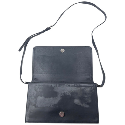 Vintage Jean Paul Gaultier Embossed Leather Crossbody Bag