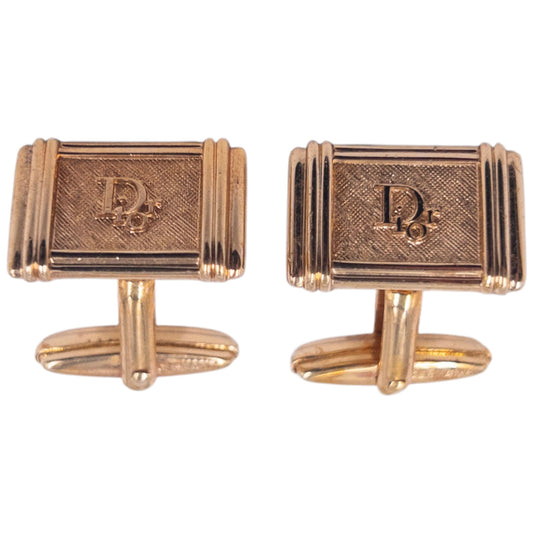 Vintage Dior Embossed Cufflinks